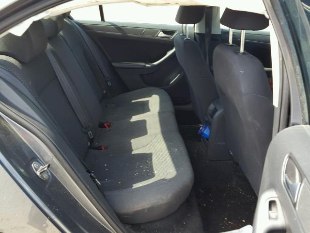 3VW2K7AJ8EM241227 - 2014 VOLKSWAGEN JETTA BASE ნაცრისფერი ფოტო 6