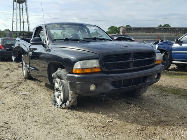 1D7FL36X73S203781 - 2003 DODGE DAKOTA SPO BLACK photo 1