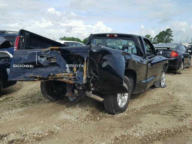 1D7FL36X73S203781 - 2003 DODGE DAKOTA SPO BLACK photo 4