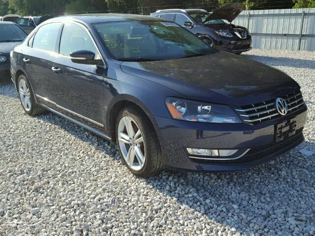 1VWCT7A35FC065260 - 2015 VOLKSWAGEN PASSAT SEL BLUE photo 1