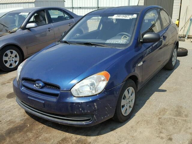 KMHCM3AC0BU186285 - 2011 HYUNDAI ACCENT GL BLUE photo 2