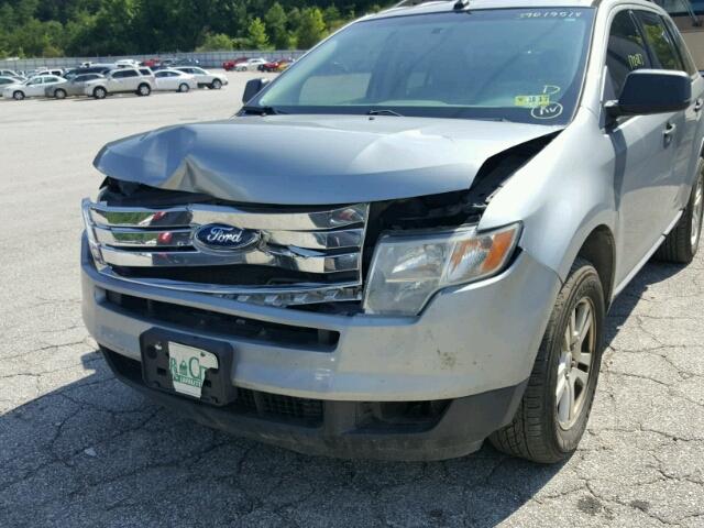 2FMDK46C77BB14358 - 2007 FORD EDGE SE BLUE photo 9