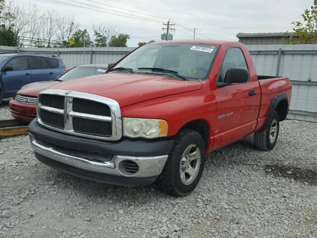 1D7HA16K03J534330 - 2003 DODGE RAM 1500 S RED photo 2