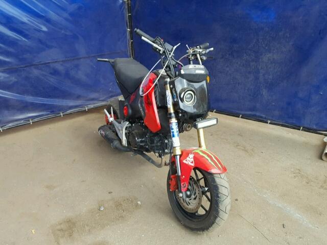 MLHJC6117F5110512 - 2015 HONDA GROM 125 RED photo 1