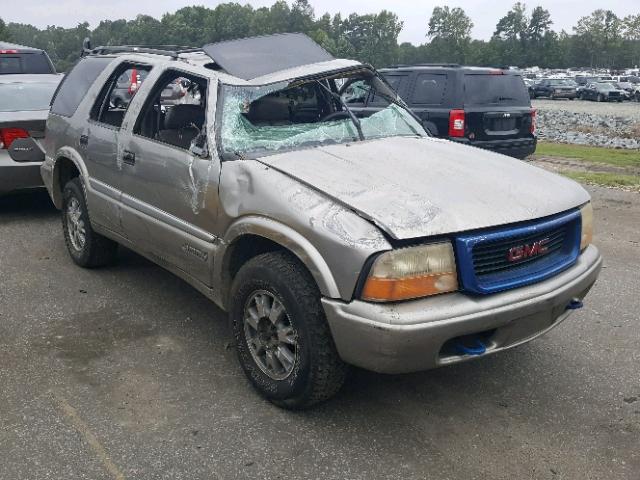 1GKDT13W9W2545713 - 1998 CHEVROLET BLAZER GRAY photo 1