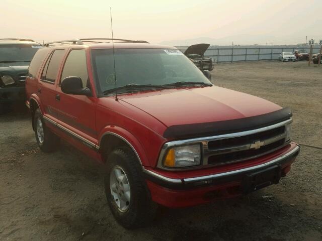 1GNDT13W2VK240393 - 1997 CHEVROLET BLAZER RED photo 1