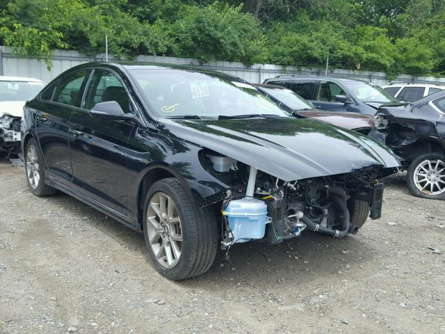 5NPE34AB0JH658667 - 2018 HYUNDAI SONATA SPO BLACK photo 1