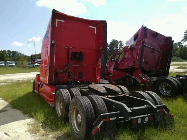 1XKYDP9X6GJ104663 - 2016 KENWORTH CONSTRUCTI RED photo 3