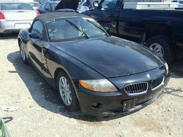 4USBT33403LS40422 - 2003 BMW Z4 2.5 BLACK photo 1