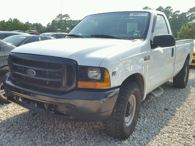 1FTSF30L1XED05880 - 1999 FORD F350 SUPER WHITE photo 2