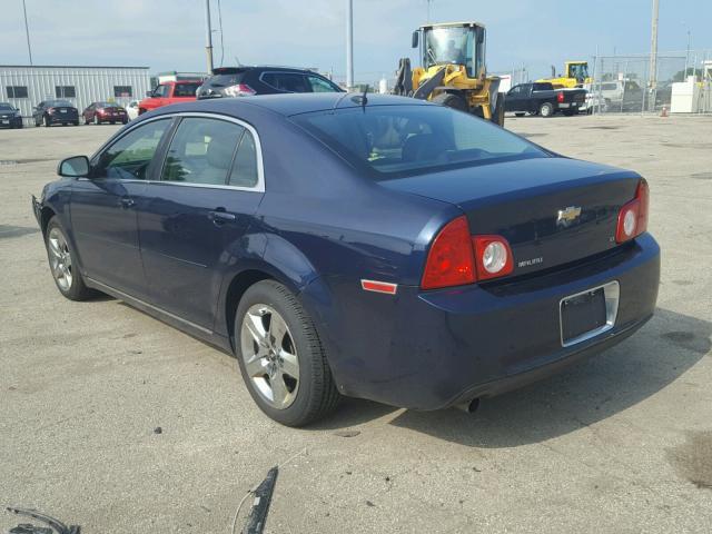 1G1ZH57B794159715 - 2009 CHEVROLET MALIBU 1LT 蓝色 照片 3