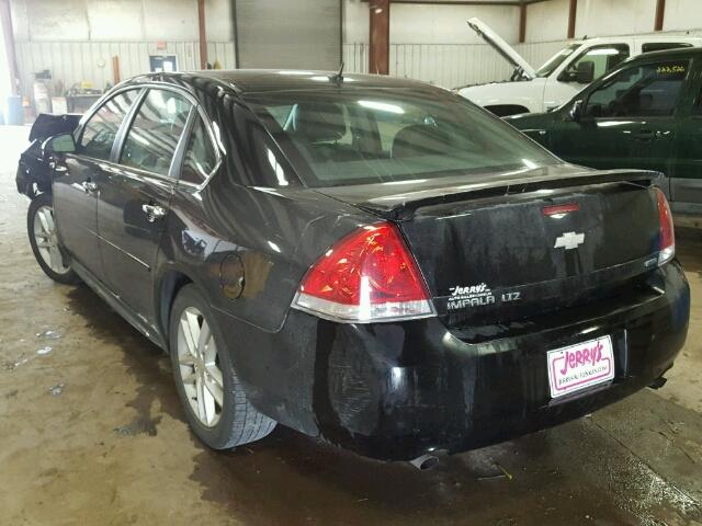 2G1WC5E38E1122997 - 2014 CHEVROLET IMPALA LIM BLACK photo 3