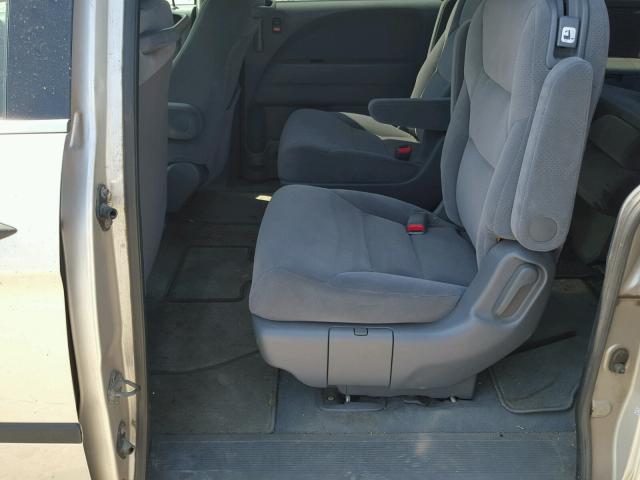 5FNRL38257B126419 - 2007 HONDA ODYSSEY LX GRAY photo 6