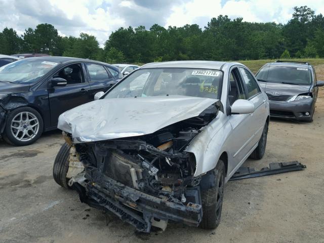 KNAFE221295608161 - 2009 KIA SPECTRA EX SILVER photo 2