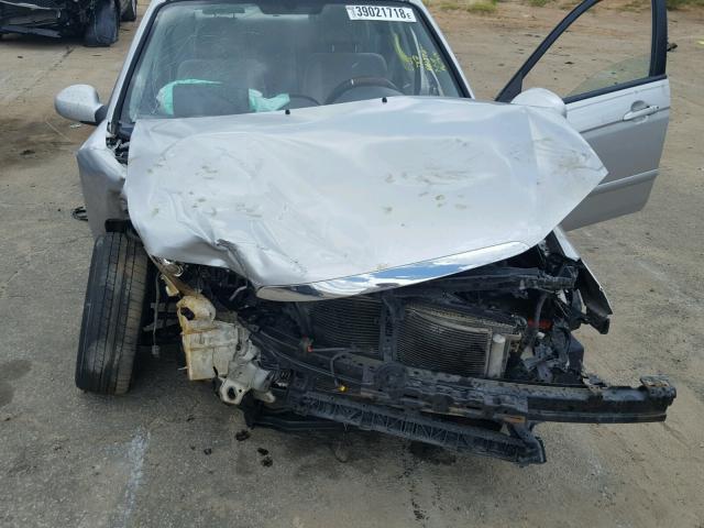 KNAFE221295608161 - 2009 KIA SPECTRA EX SILVER photo 7