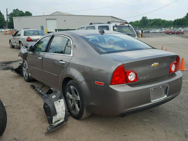 1G1ZC5E01CF329546 - 2012 CHEVROLET MALIBU 1LT 灰色 照片 3