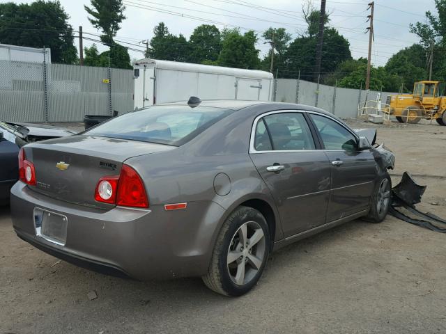 1G1ZC5E01CF329546 - 2012 CHEVROLET MALIBU 1LT 灰色 照片 4