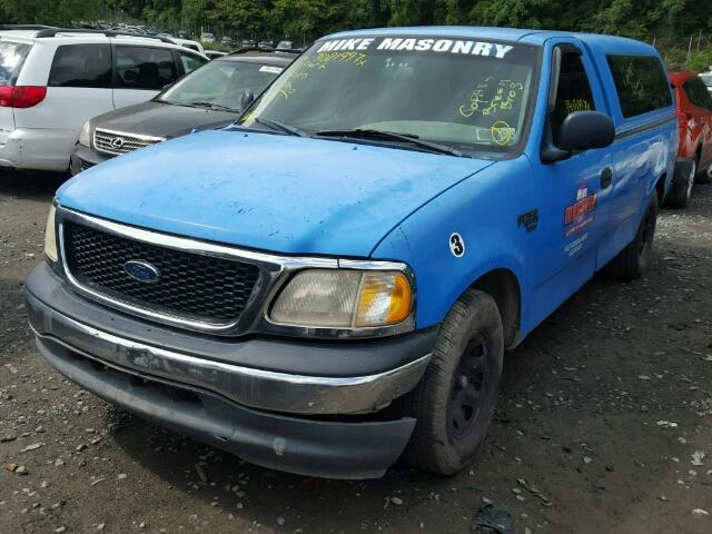 1FTRF27L8XNB25911 - 1999 FORD F250 BLUE photo 2