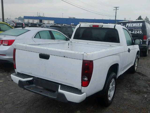 1GCCSCFEXC8146164 - 2012 CHEVROLET COLORADO L WHITE photo 4