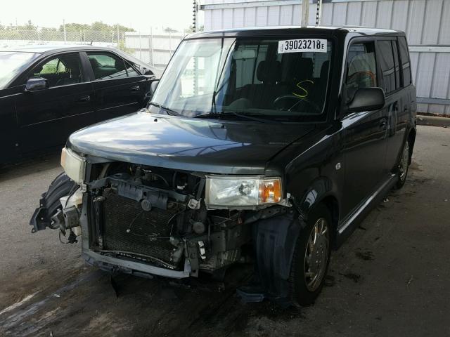 JTLKT324740162722 - 2004 TOYOTA SCION XB ნაცრისფერი ფოტო 2