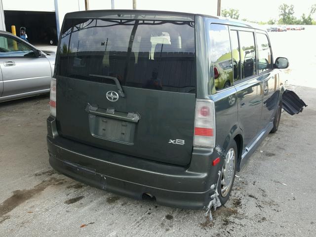 JTLKT324740162722 - 2004 TOYOTA SCION XB ნაცრისფერი ფოტო 4