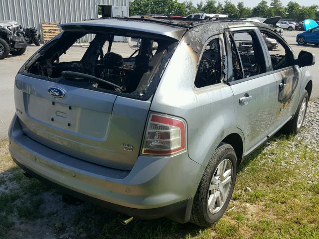 2FMDK49C27BA74704 - 2007 FORD EDGE SEL P SILVER photo 4