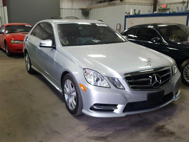 WDDHF9FB4DA749078 - 2013 MERCEDES-BENZ E 400 HYBR SILVER photo 1