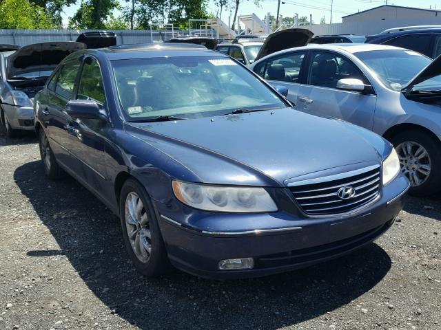 KMHFC46F56A105734 - 2006 HYUNDAI AZERA SE BLUE photo 1