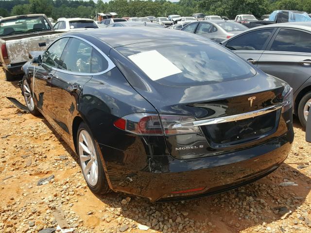 5YJSA1E27JF248223 - 2018 TESLA MODEL S BLACK photo 3