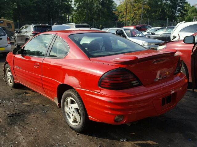1G2NE12E6XM740715 - 1999 PONTIAC GRAND AM S Qırmızı foto 3