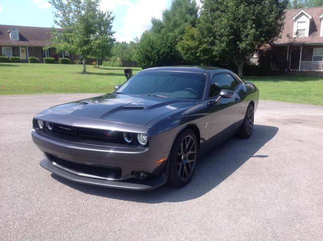 2C3CDZFJ2GH221261 - 2016 DODGE CHALLENGER BLACK photo 2