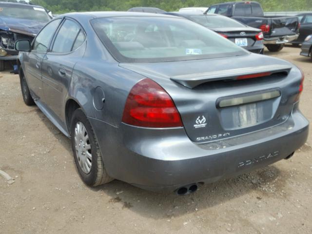 2G2WP542741228297 - 2004 PONTIAC GRAND PRIX Գրաֆիտ լուսանկար 3