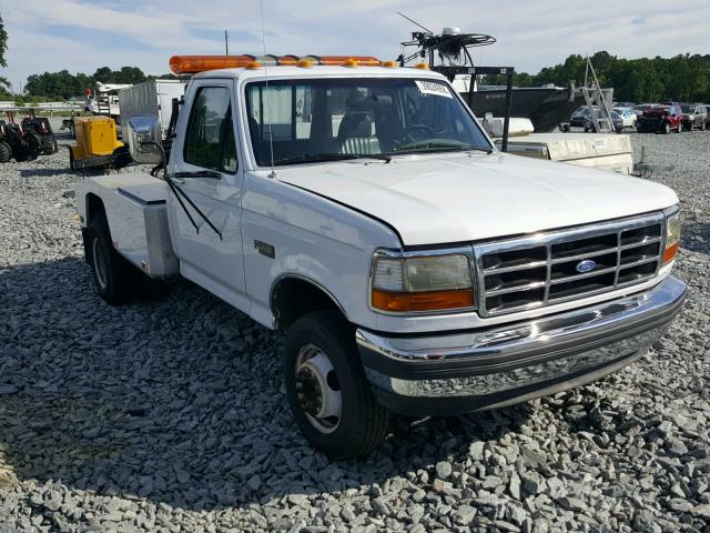 1FDLF47G9VED11003 - 1997 FORD F SUPER DU WHITE photo 1