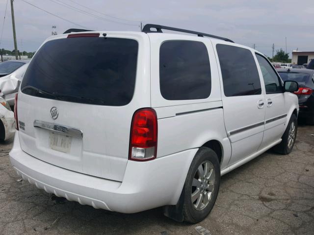 5GADV231X7D184919 - 2007 BUICK TERRAZA CX WHITE photo 4