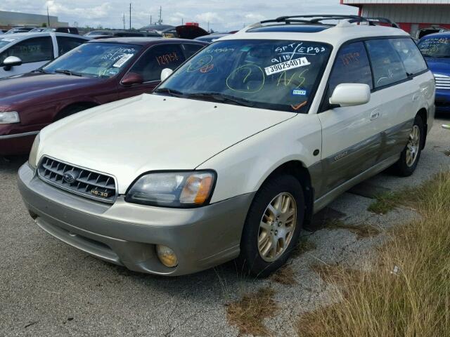 4S3BH806737612602 - 2003 SUBARU LEGACY WHITE photo 2