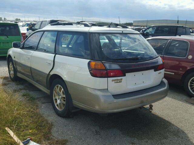 4S3BH806737612602 - 2003 SUBARU LEGACY WHITE photo 3