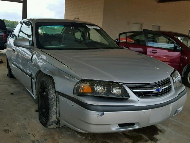 2G1WF52E049131240 - 2004 CHEVROLET IMPALA GRAY photo 1