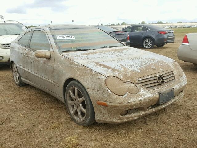 WDBRN47J02A307680 - 2002 MERCEDES-BENZ C 230K SPO SILVER photo 1