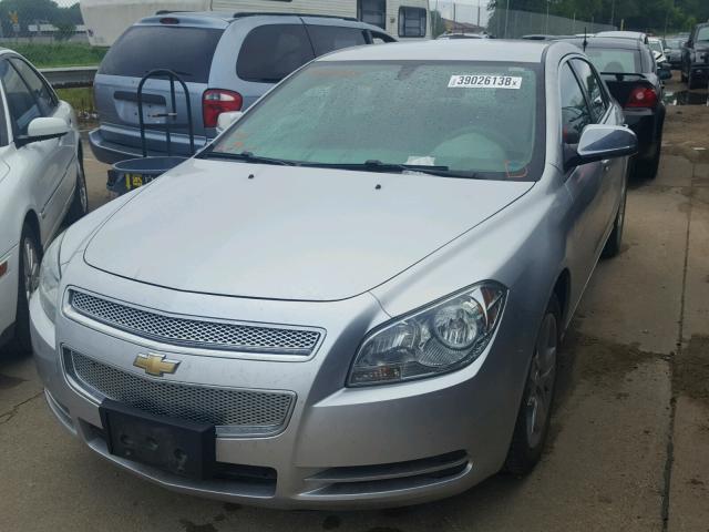 1G1ZG57B99F233367 - 2009 CHEVROLET MALIBU LS ვერცხლისფერი ფოტო 2