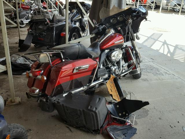 1HD1KEM1XCB690605 - 2012 HARLEY-DAVIDSON FLHTK ELEC 红色 照片 4