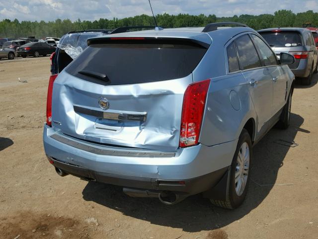 3GYFNGEY0BS650276 - 2011 CADILLAC SRX BLUE photo 4