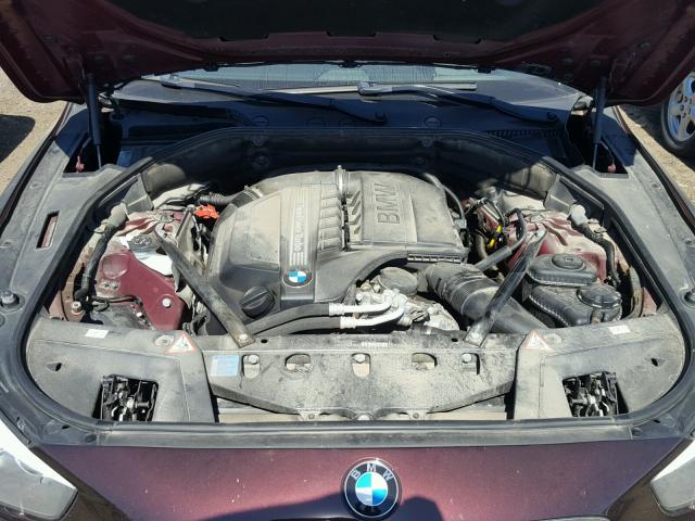 WBASP2C51BC337136 - 2011 BMW 535 XIGT BURGUNDY photo 7