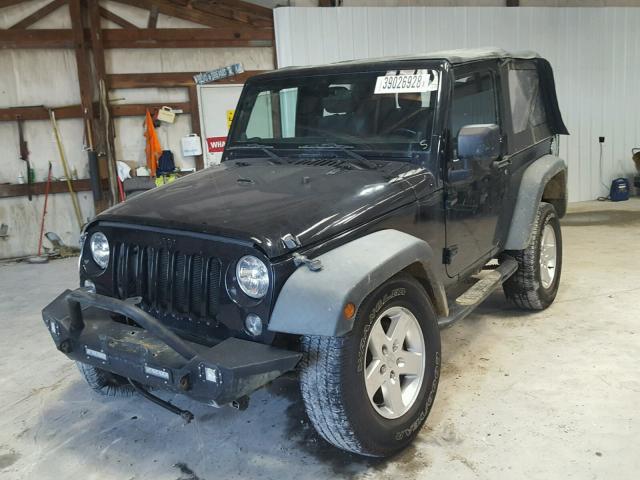 1J4AA2D1XBL540869 - 2011 JEEP WRANGLER S BLACK photo 2