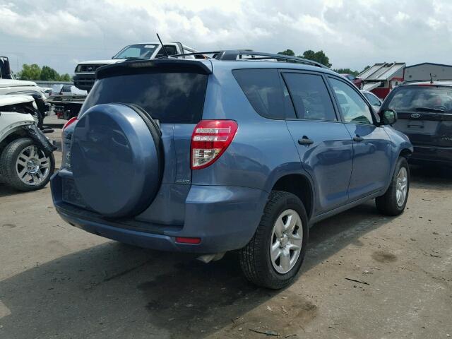 2T3BF4DV5CW196067 - 2012 TOYOTA RAV4 BLUE photo 4