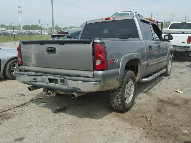 2GCEK13T261244323 - 2006 CHEVROLET SILVERADO SILVER photo 4