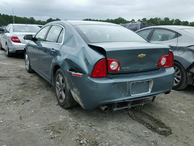 1G1ZH57B994265700 - 2009 CHEVROLET MALIBU 1LT GREEN photo 3