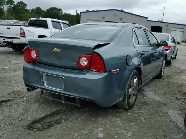 1G1ZH57B994265700 - 2009 CHEVROLET MALIBU 1LT 绿色 照片 4