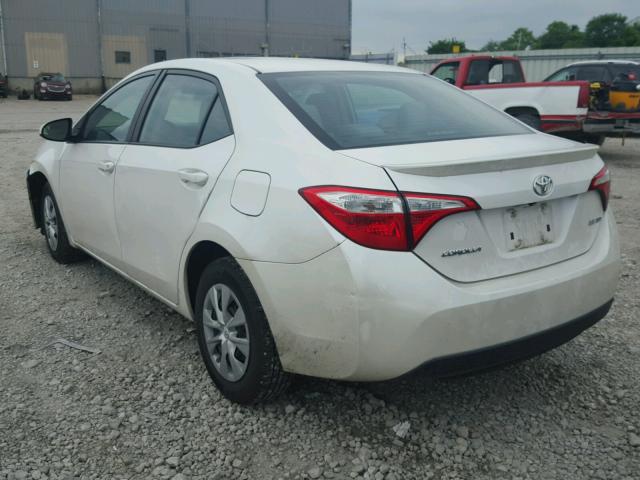 5YFBPRHEXEP046666 - 2014 TOYOTA COROLLA EC 白色 照片 3