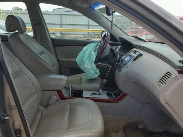 KMHFC46F37A174939 - 2007 HYUNDAI AZERA SE GREEN photo 5