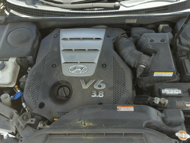 KMHFC46F37A174939 - 2007 HYUNDAI AZERA SE GREEN photo 7